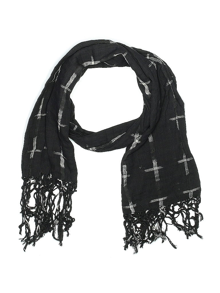 Pre-owned Unbranded Scarf In Black