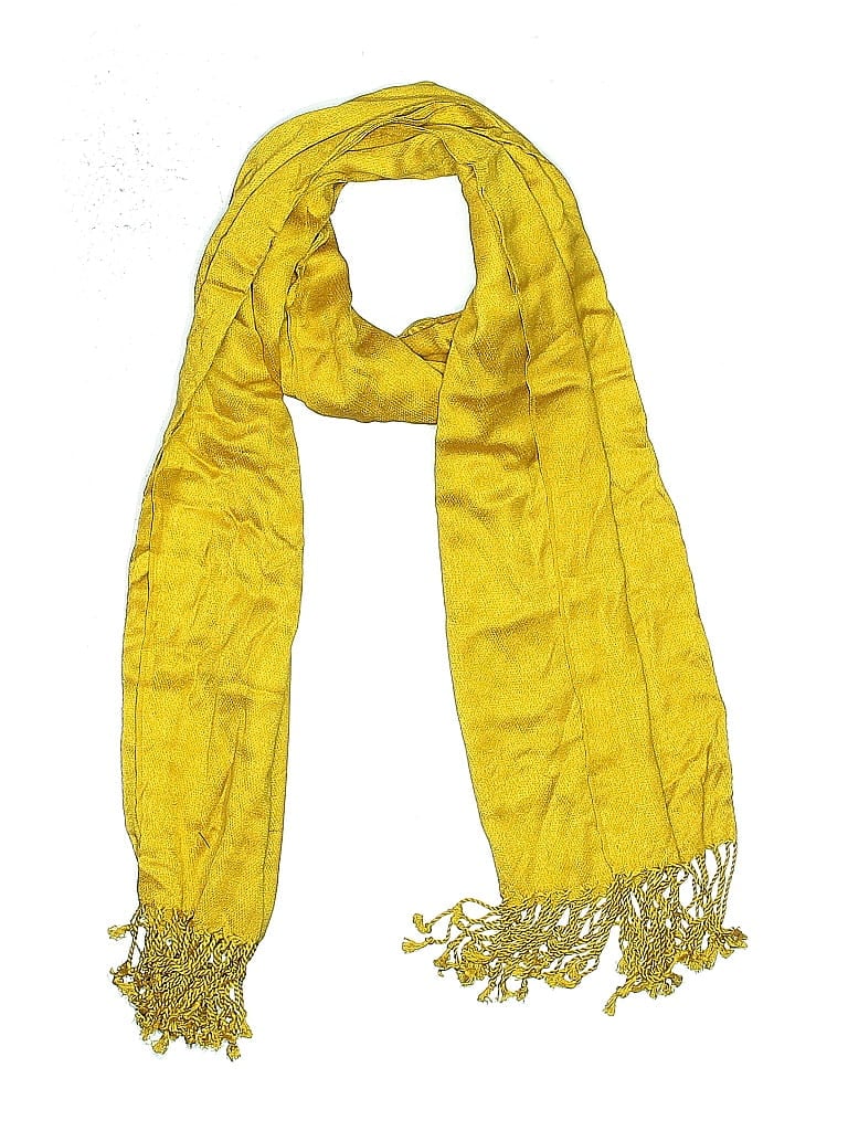 Pre-owned Unbranded Scarf In Gold
