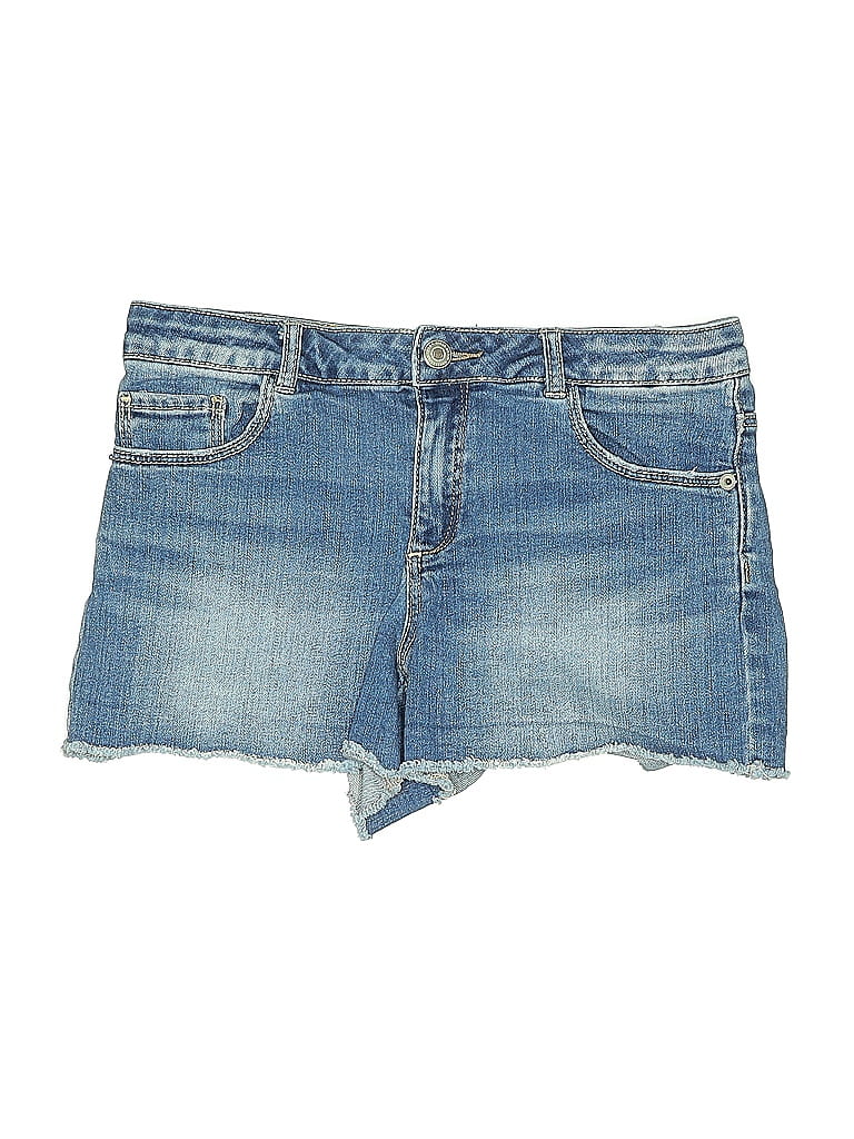 Click to view more detailed imagery on our partner's website Pre-owned Zara Denim Shorts In Blue