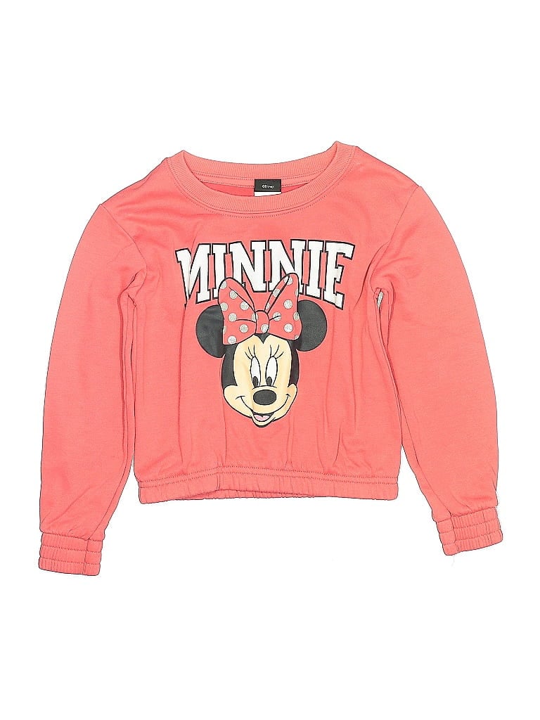 Pre-owned Disney Kids' Sweatshirt In Pink