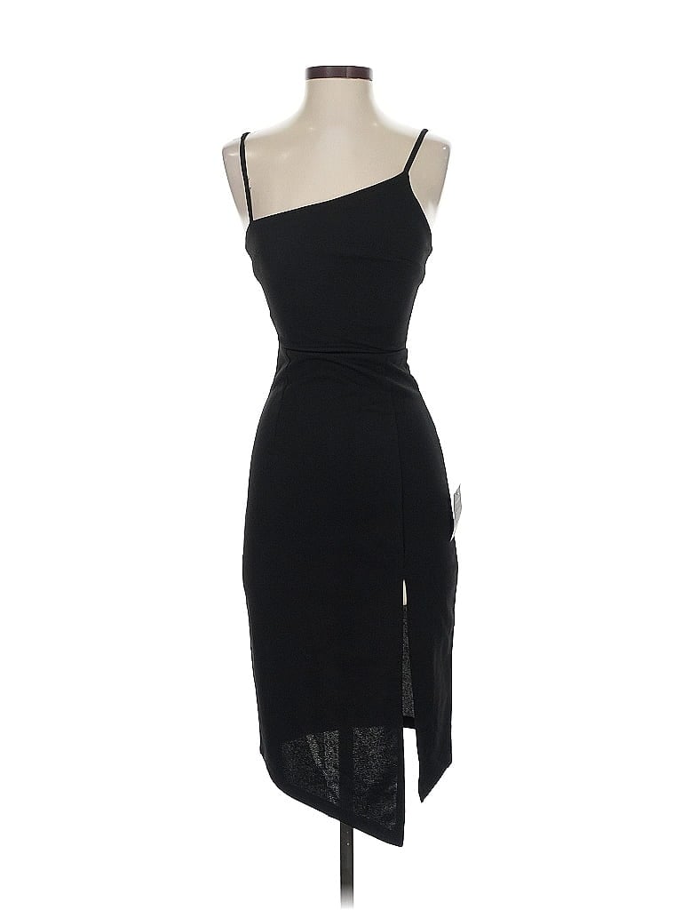 Pre-owned Lulus Cocktail Dress In Black