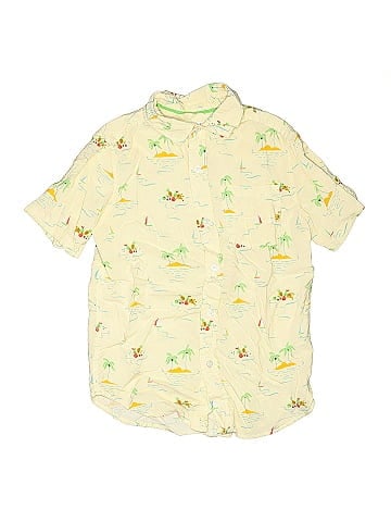 Cat & Jack Short Sleeve Button-Down Shirt (view 1)