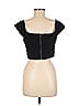 Xtraordinary Black Short Sleeve Top Size 11 - photo 2