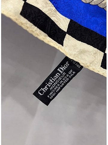 Christian Dior Vintage Monsieur Silk Scarf (view 2)