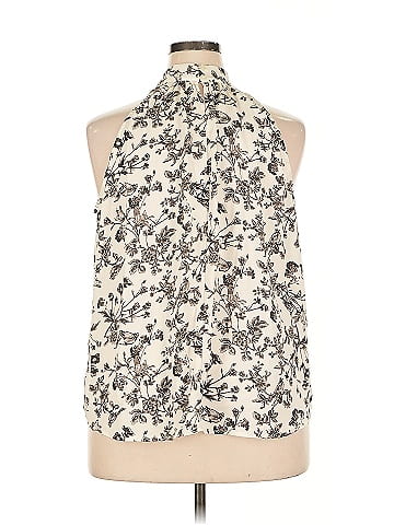 Violets & Roses Sleeveless Blouse (view 2)