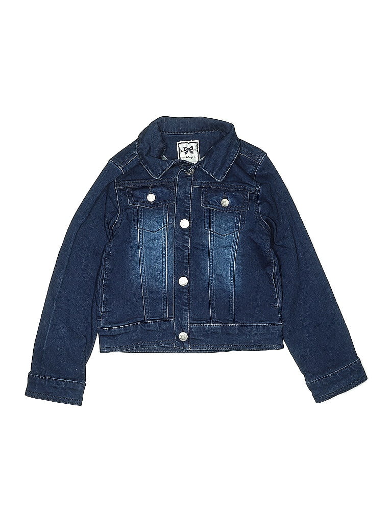 Pre-owned Assorted Brands Kids' Denim Jacket In Blue