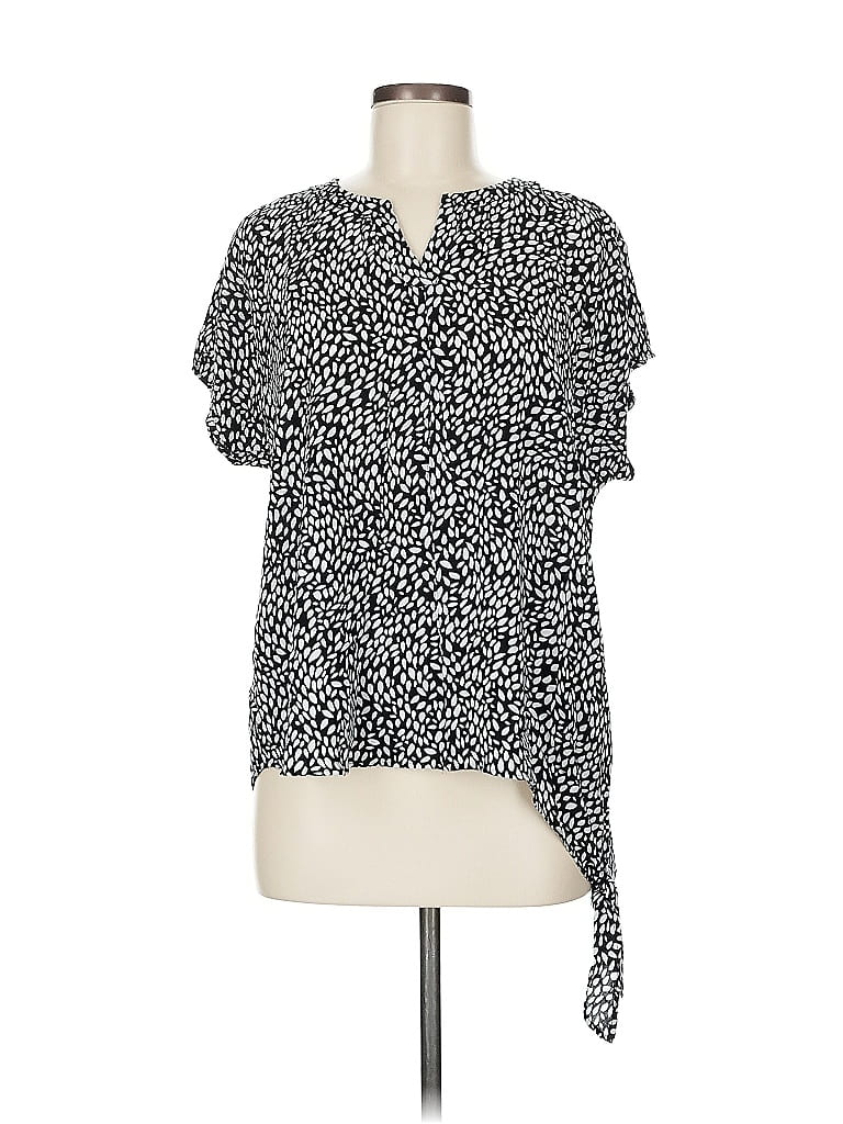 CHICO'S Pre-owned Short Sleeve T-shirt In Black