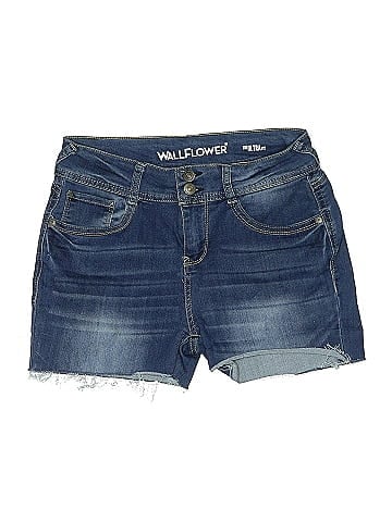 Wallflower Denim Shorts (view 1)