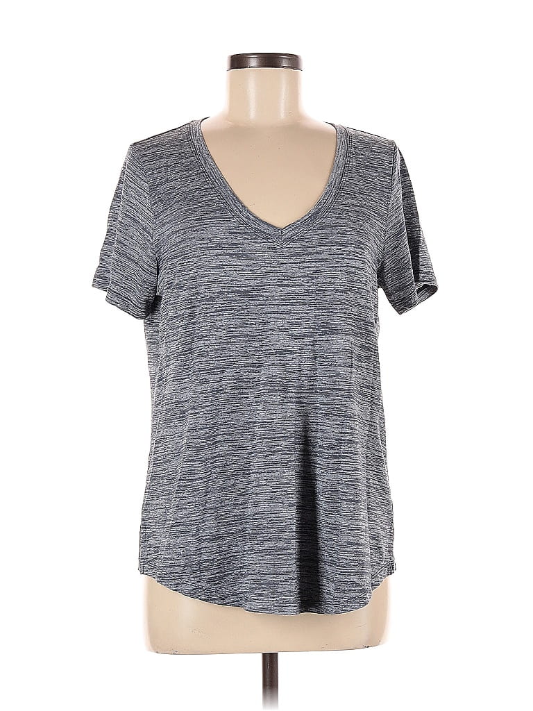 Pre-owned Athleta Active T-shirt In Gray