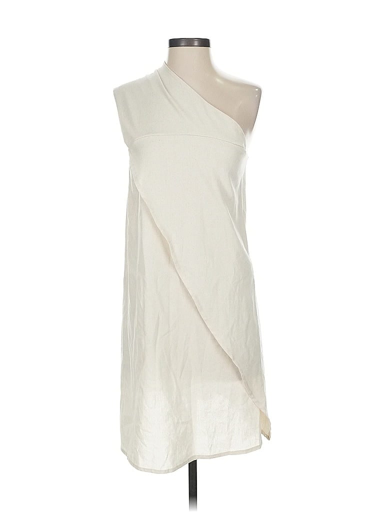 Pre-owned Unbranded Casual Dress In White