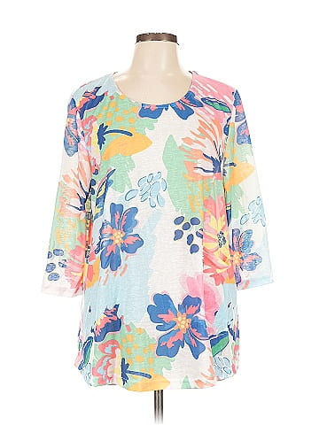 Shana 3/4 Sleeve Blouse (view 1)