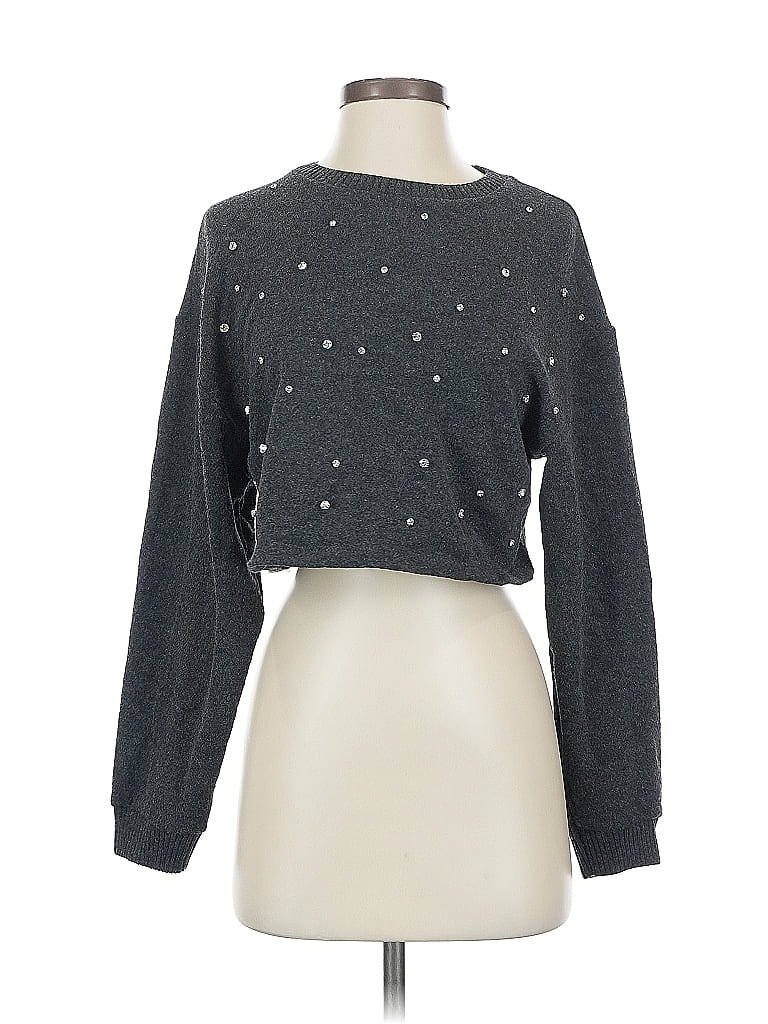 Click to view more detailed imagery on our partner's website Pre-owned Zara Pullover Sweater In Gray
