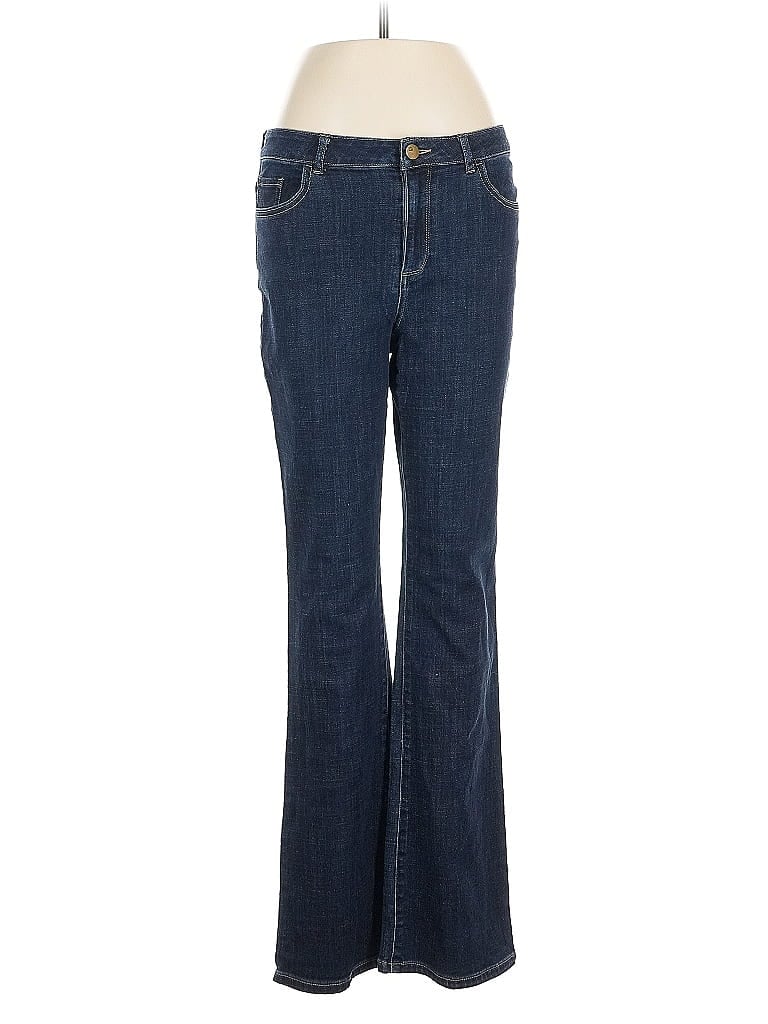 Click to view more detailed imagery on our partner's website Pre-owned Logo By Lori Goldstein Jeans In Blue