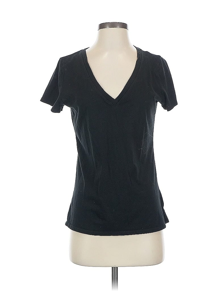 Pre-owned Gap Short Sleeve T-shirt In Black