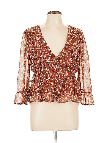 Style Rack 3/4 Sleeve Blouse (view 1)
