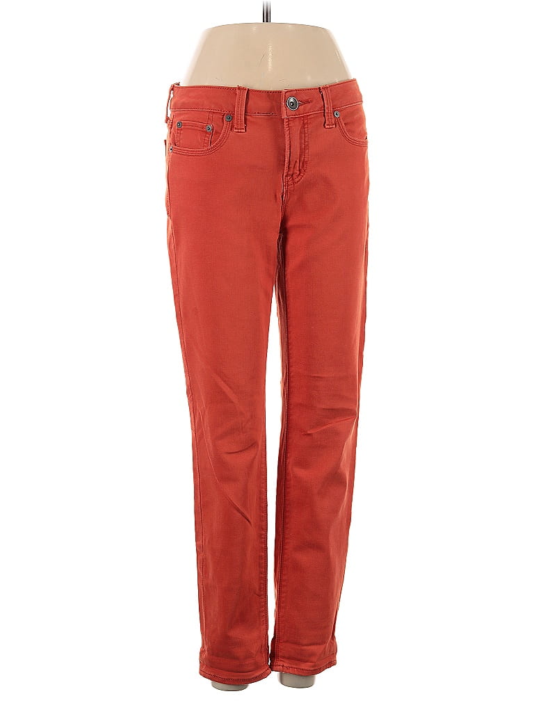 Pre-owned Stylus Jeans In Orange