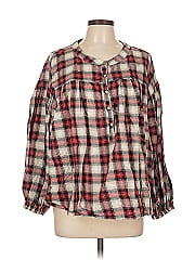 Easel 3/4 Sleeve Blouse
