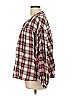 Easel 100% Cotton Red 3/4 Sleeve Blouse Size L - photo 4