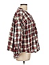 Easel 100% Cotton Red 3/4 Sleeve Blouse Size L - photo 3