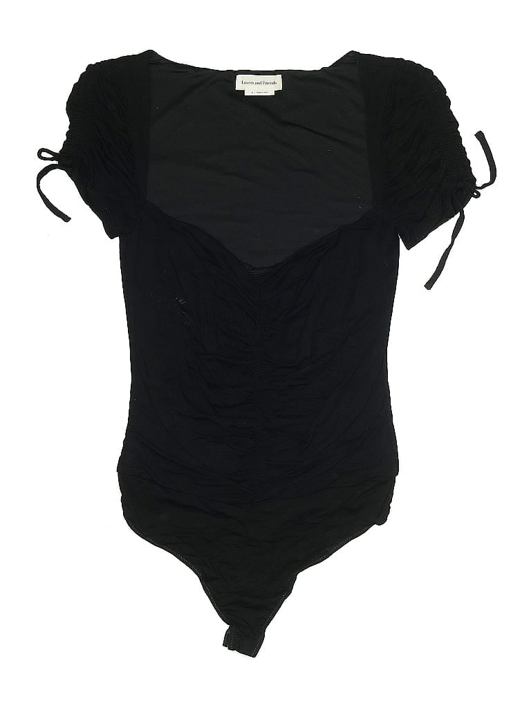Pre-owned Lovers & Friends Bodysuit In Black
