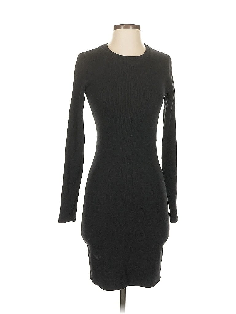 Pre-owned Bordeaux Casual Dress In Black