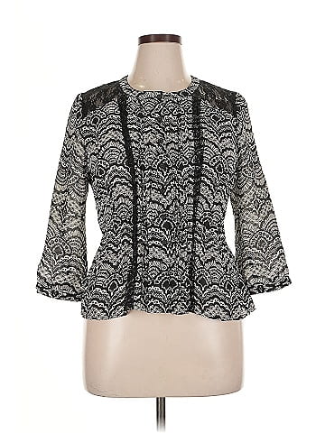 NY Collection 3/4 Sleeve Blouse (view 1)
