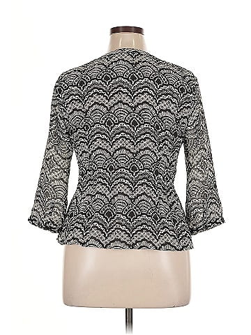 NY Collection 3/4 Sleeve Blouse (view 2)