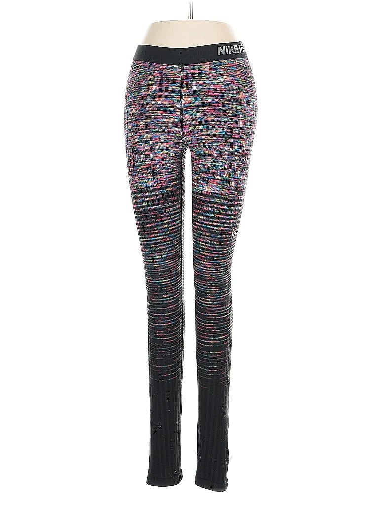 Pre-owned Nike Active Pants In Gray