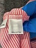 Ann Taylor LOFT 100% Cotton Stripes Pink Short Sleeve T-Shirt Size S - photo 8