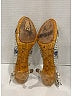 Chanel 100% Tweed Ivory Blue Crystal Cork CC Slingback Pumps Size EU 40 - photo 12