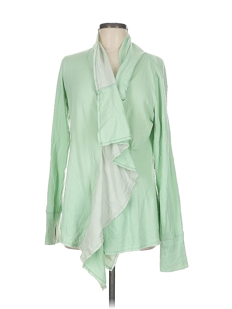 Evy's Tree Long Sleeve Blouse In Green