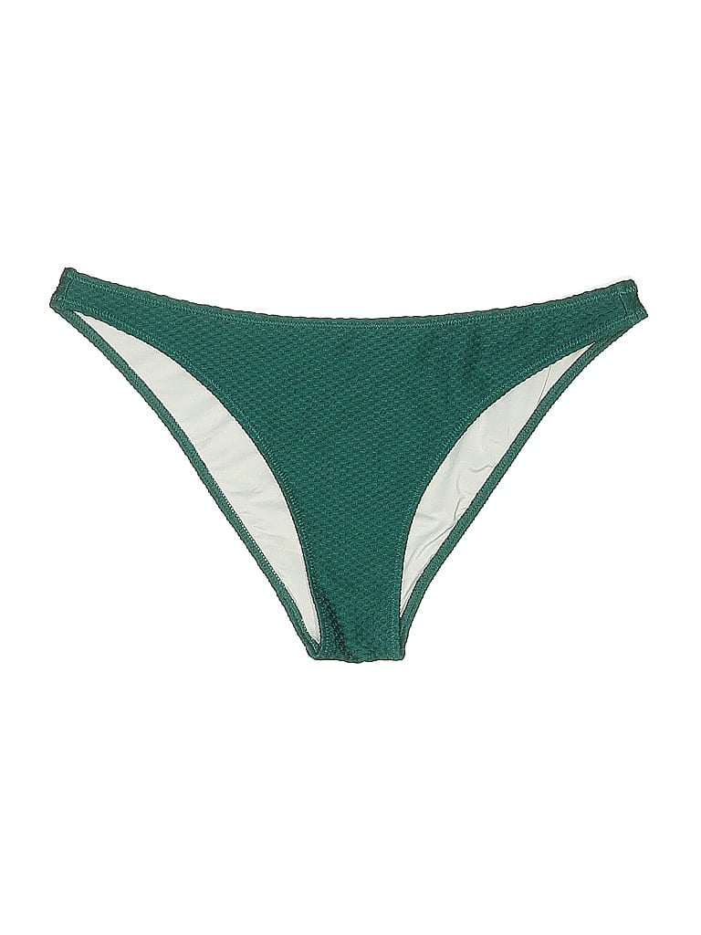 Pre-owned Shade & Shore Swimsuit Bottoms In Green