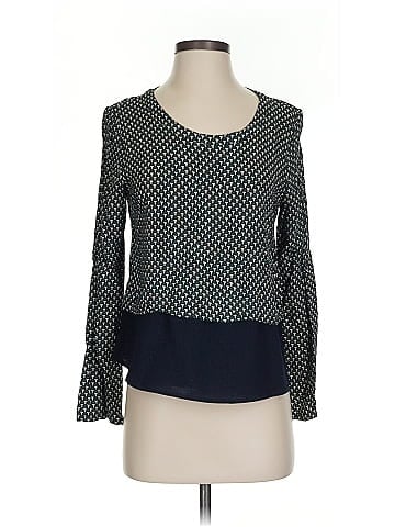 Skies Are Blue Long Sleeve Blouse (view 1)