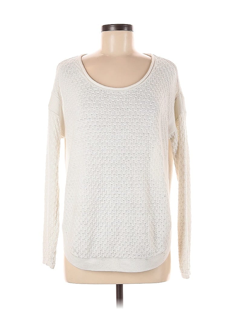 Pre-owned Old Navy Pullover Sweater In White