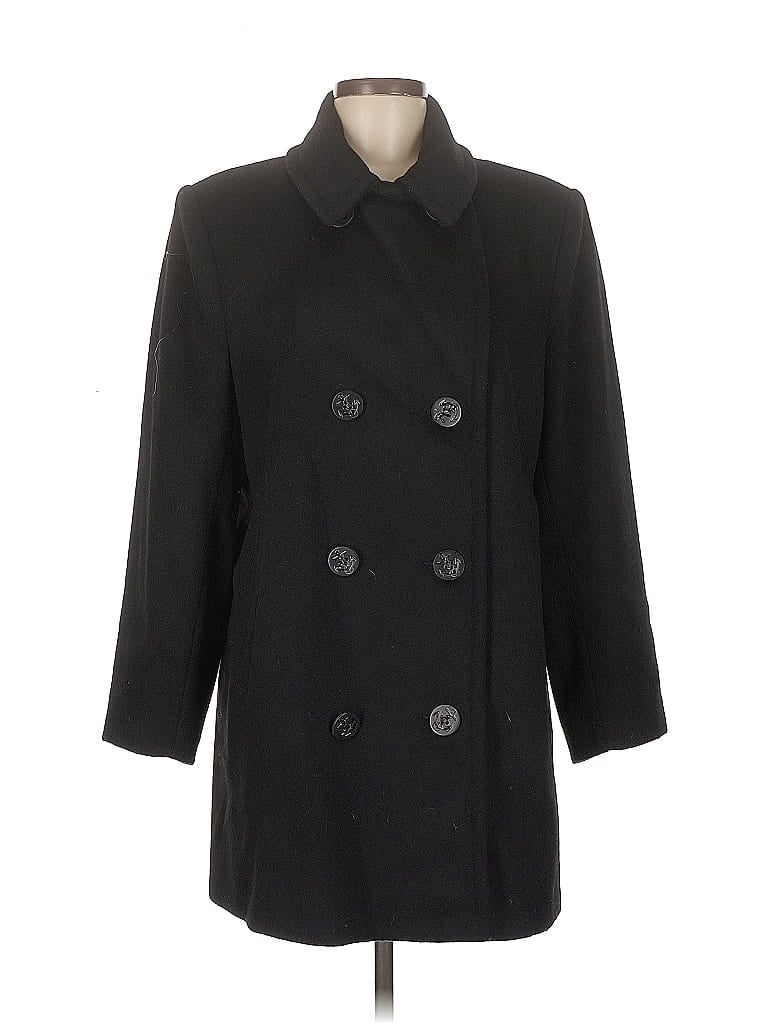 Pre-owned Forecaster Of Boston Wool Coat In Black