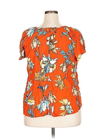 Karen Kane Short Sleeve Blouse (view 2)