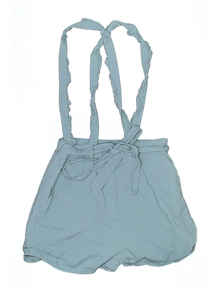 Pre-owned Allegra K Overall Shorts In Blue