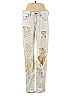 Rag & Bone/JEAN 100% Cotton Graphic Ivory Blue Jeans Size 25 waist - photo 1