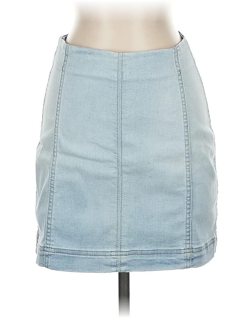 WILD FABLE Pre-owned Denim Skirt In Blue