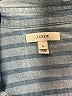 J.Crew 100% Cotton Stripes Blue Long Sleeve Blouse Size 6 - photo 7