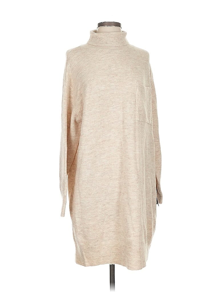 Pre-owned Lulus Turtleneck Sweater In Brown