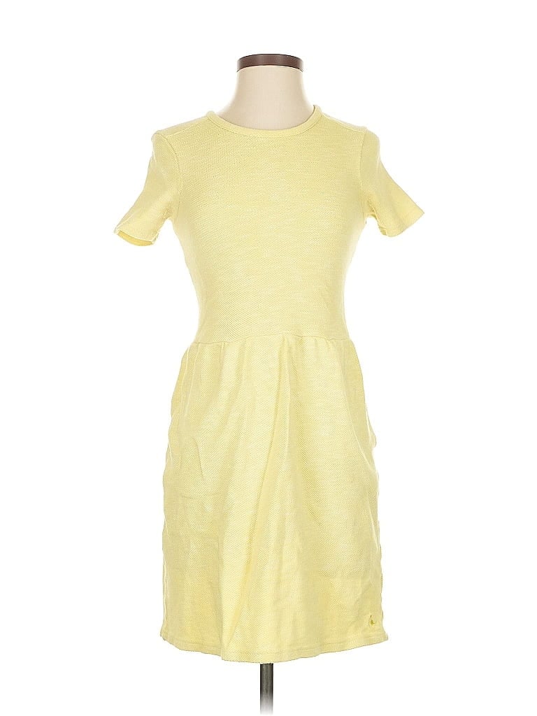 Pre-owned Jack Wills Casual Dress In Yellow