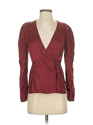 Chelsea And Walker Nicole Wrap Top (view 1)