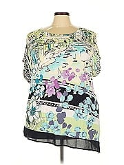 Cj Banks Short Sleeve Blouse
