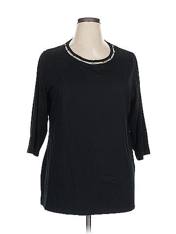 Karen Scott 3/4 Sleeve T-Shirt (view 1)