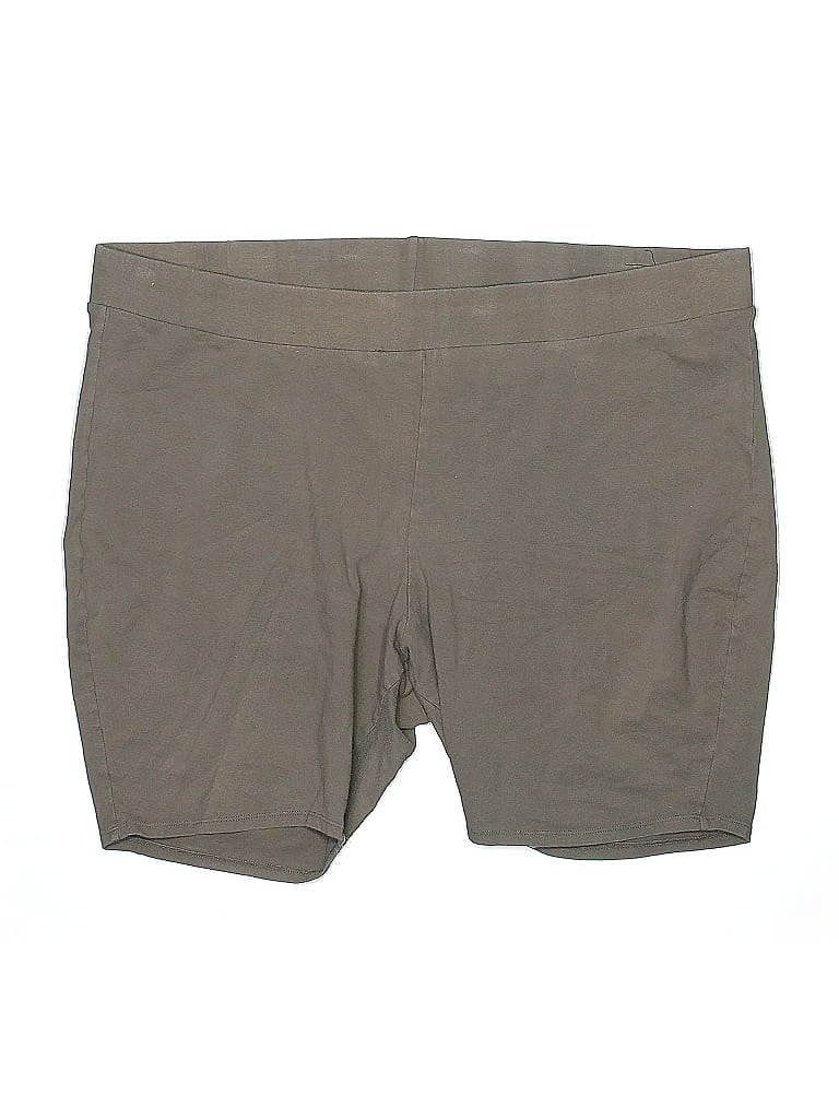 Pre-owned Torrid Khaki Shorts In Gray