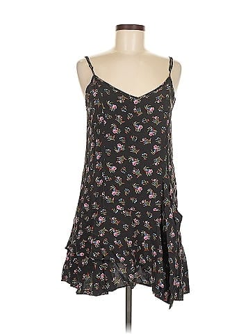 Thakoon Black Watercolor Floral Dress (view 1)