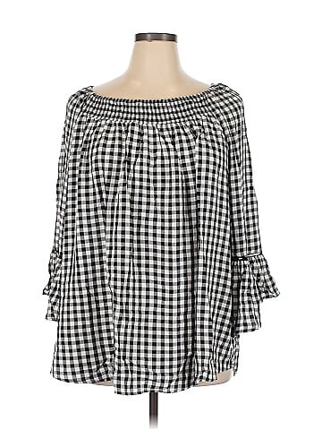 Terra & Sky 3/4 Sleeve Blouse (view 1)