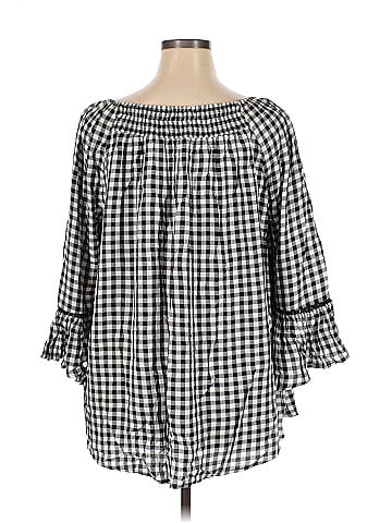 Terra & Sky 3/4 Sleeve Blouse (view 2)