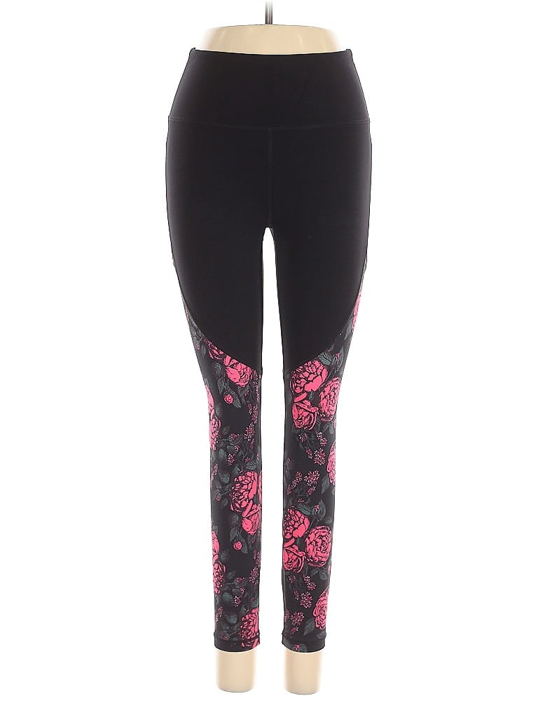 Pre-owned Zyia Active Leggings In Black